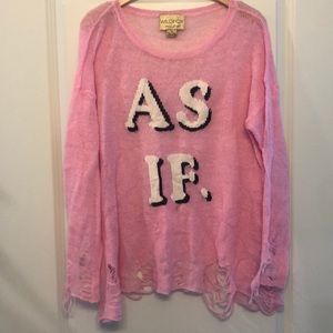 Wildfox ‘As If’ Sweater
